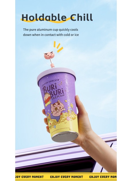 Crayon Shinchan Color-Changing Iced Cup 630ml or 940 ml