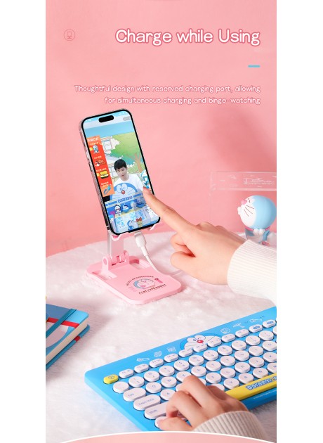 Doraemon Desktop Stand For Phones And Tablets