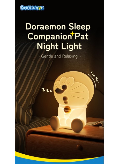 Doraemon Sleep Companion Pat Night Light