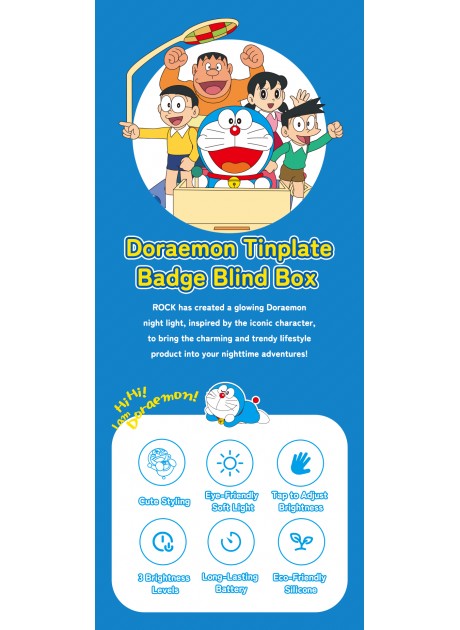 Doraemon Sleep Companion Pat Night Light