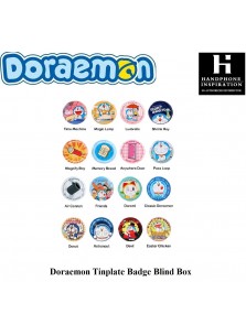 Doraemon Tinplate Badge Blind Box