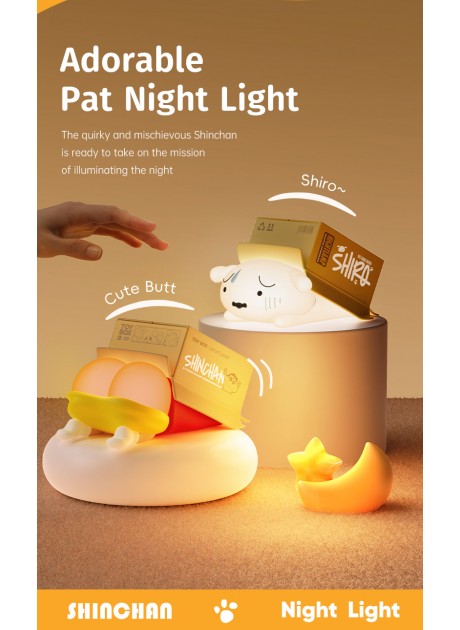 Crayon Shinchan Hide and Seek Pat Night Light