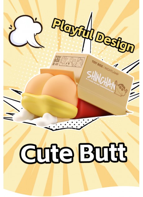 Crayon Shinchan Hide and Seek Pat Night Light