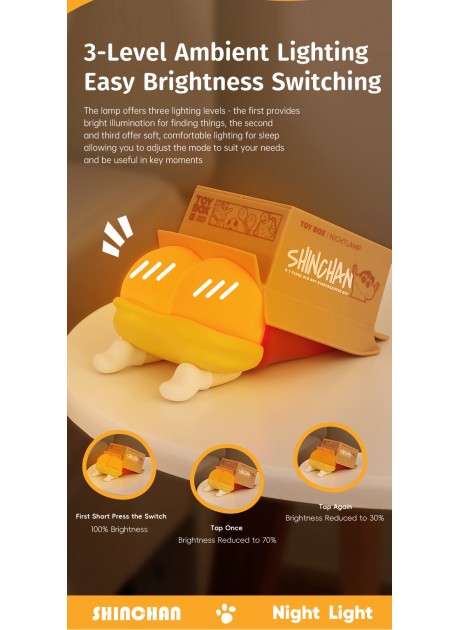 Crayon Shinchan Hide and Seek Pat Night Light