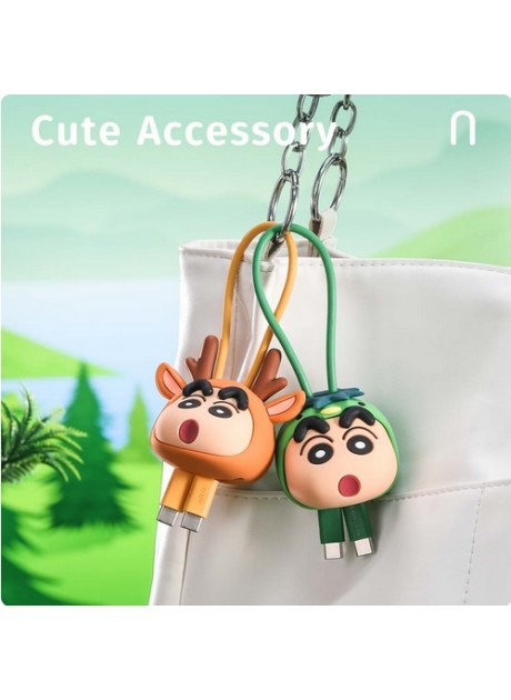 Crayon Shinchan Blind Box Charging Cable Type-C to Type-C
