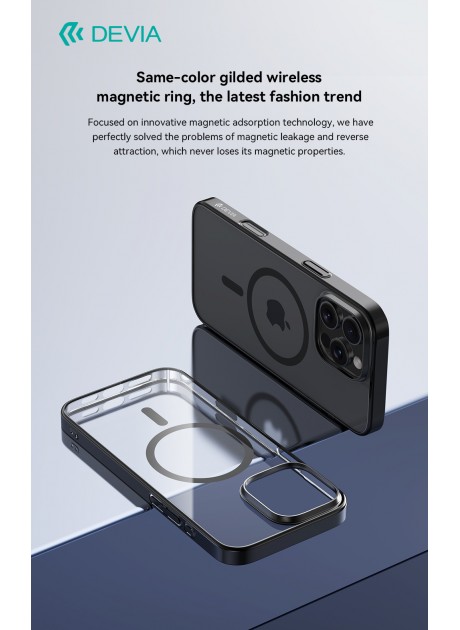 Devia® Glimmer Magnetic Series Case for iPhone 16 Series