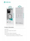 Devia® Glimmer Magnetic Series Case for iPhone 16 Series