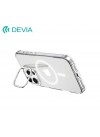 Devia® Snow Crystal Series Magnetic Shockproof Case With Camera Ring Bracket for iPhone 16 Series ( 2M Drop Test Certified )