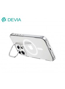 Devia® Snow Crystal Series Magnetic Shockproof Case With Camera Ring Bracket for iPhone 16 Series ( 2M Drop Test Certified )