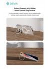 Devia® Snow Crystal Series Magnetic Shockproof Case With Camera Ring Bracket for iPhone 16 Series ( 2M Drop Test Certified )