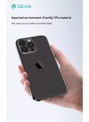 Devia® Naked Case TPU Series Shockproof Case for iPhone 16 Series