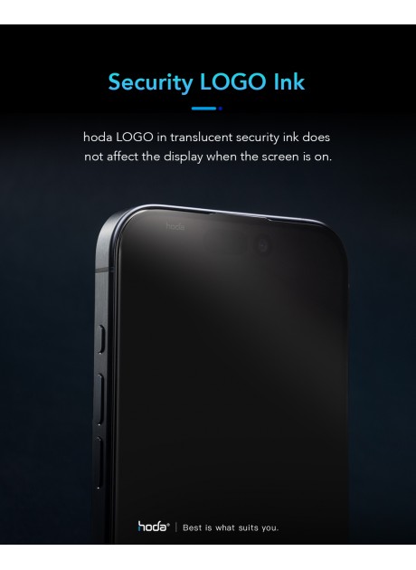 Hoda【iPhone 16 Series】Sapphire HD Full Coverage Glass Screen Glass Screen Protector (6.3"/6.9") with Helper