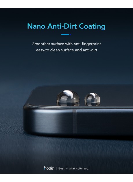 Hoda【iPhone 16 Series】Sapphire HD Full Coverage Glass Screen Glass Screen Protector (6.3"/6.9") with Helper