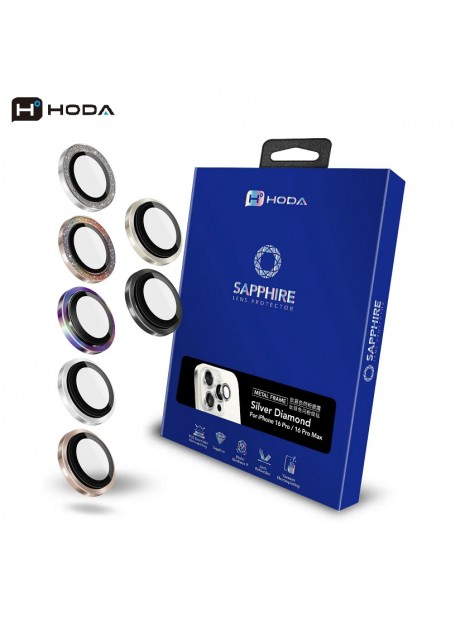 【iPhone 16 Pro/ 16 Pro Max】Sapphire Lens Protector (3 Lens) Designed as original outlook | hoda®
