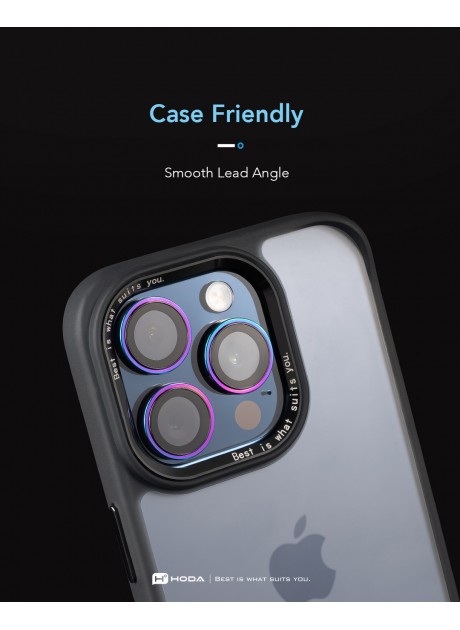 【iPhone 16 Pro/ 16 Pro Max】Sapphire Lens Protector (3 Lens) Designed as original outlook | hoda®
