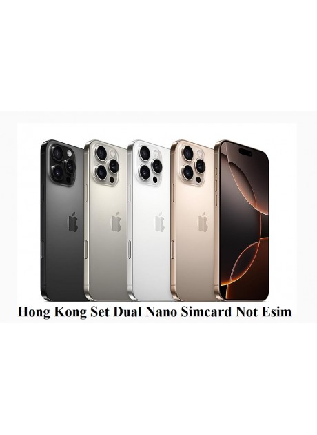 Apple Iphone 16 Pro Max 256GB HK Set Dual Sim