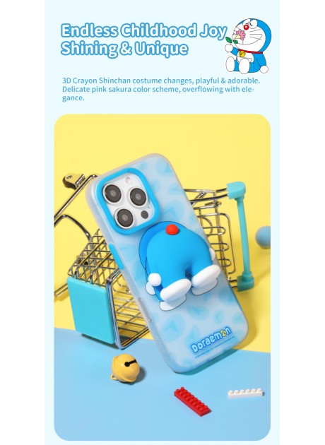Doraemon InShare Boogie Series Protection Case for iPhone 16 Pro Series By Rock