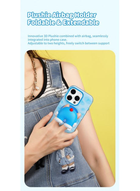 Doraemon InShare Boogie Series Protection Case for iPhone 16 Pro Series By Rock