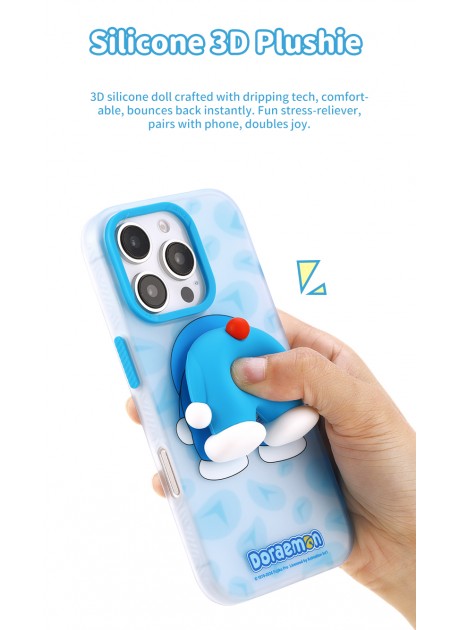 Doraemon InShare Boogie Series Protection Case for iPhone 16 Pro Series By Rock