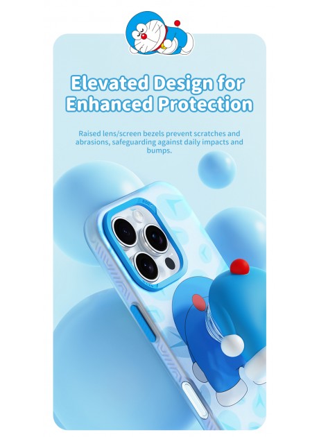 Doraemon InShare Boogie Series Protection Case for iPhone 16 Pro Series By Rock