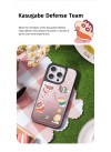 Crayon Shinchan Glaze Series Protection Case with Magnetic For Iphone 16 Series