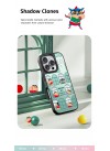 Crayon Shinchan Glaze Series Protection Case with Magnetic For Iphone 16 Series