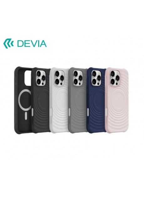 Devia® Ripple Series Silicone Magnetic Case For Iphone 16 Series
