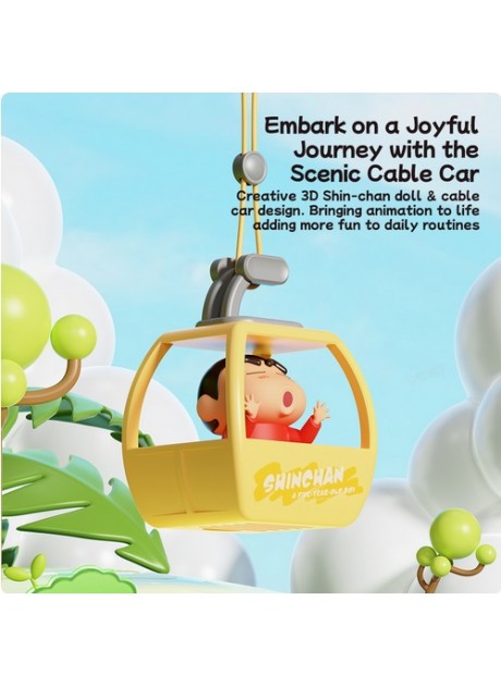 Crayon Shinchan Hanging Cable Car Aroma Diffuser
