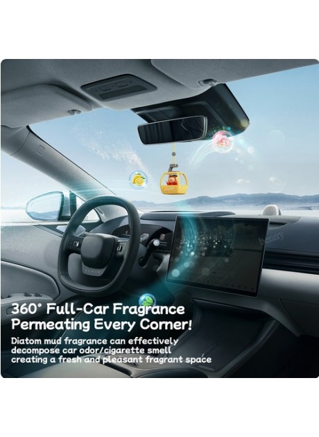 Crayon Shinchan Hanging Cable Car Aroma Diffuser