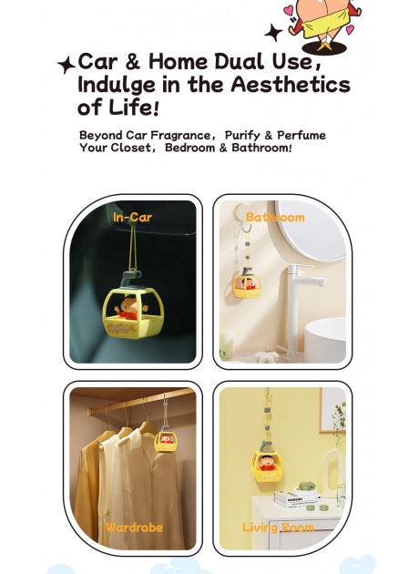 Crayon Shinchan Hanging Cable Car Aroma Diffuser