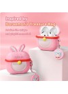Doraemon Treasure Bag Silicone Protection Case for Airpods 4 - Rabbit