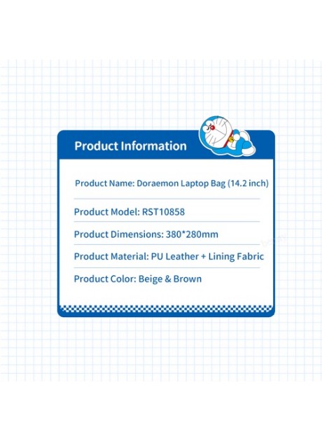 Doraemon Laptop Bag