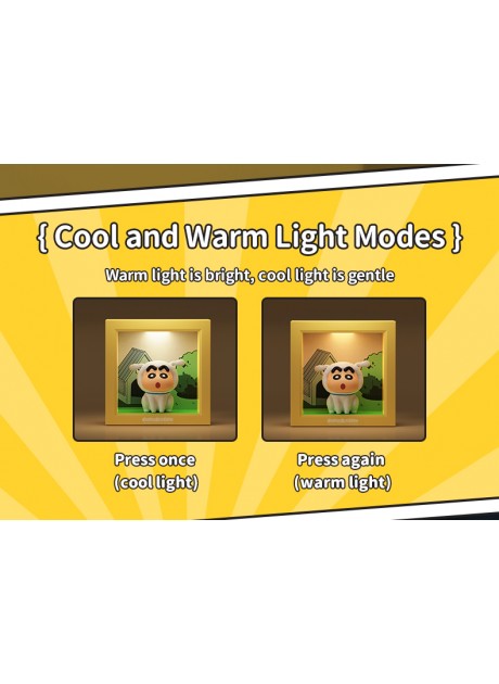 Crayon Shinchan Photo Frame Night Light