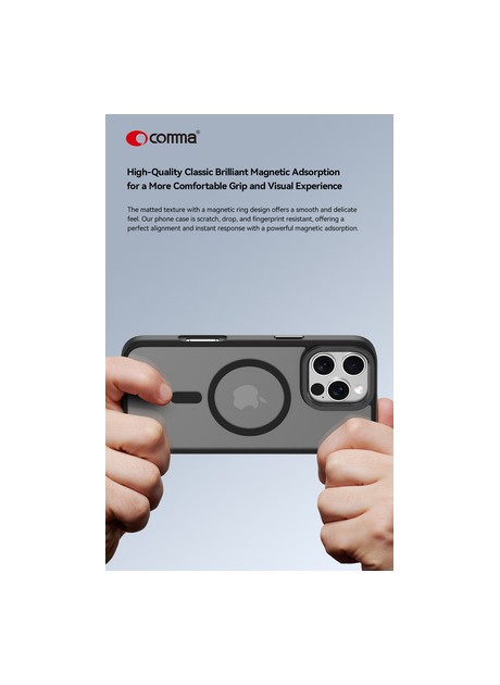 Comma® Joy Elegant Series Magnetic Case For Iphone 16 Series