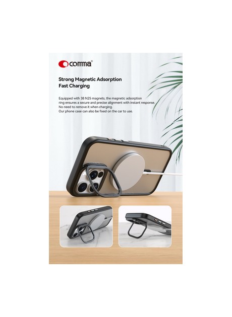 Comma® Joy Elegant Series Magnetic Case For Iphone 16 Series