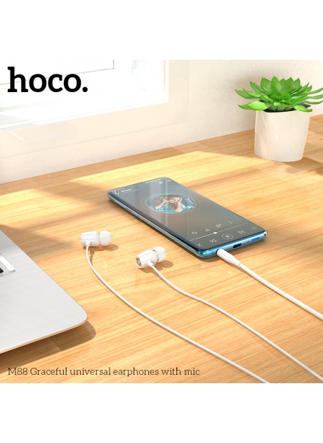 Hoco M88 Graceful Universal Earpiece With Mic (3.5mm)