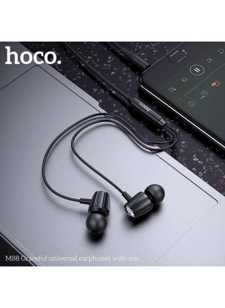 Hoco M88 Graceful Universal Earpiece With Mic (3.5mm)