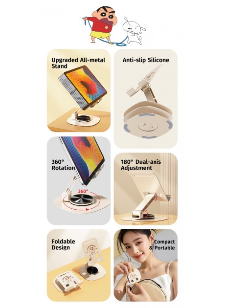Crayon Shinchan N20 Mini Metal Desktop Phone Stand