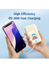Doraemon TieTie Magnetic PD20W Fast Charging Power Bank with Cable 10000mAh