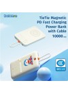 Doraemon TieTie Magnetic PD20W Fast Charging Power Bank with Cable 10000mAh