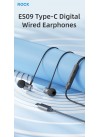 ROCK ES09 Type-C Digital Wired Earphones