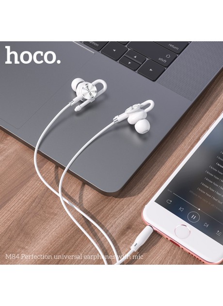 Hoco M84 Perfect Universal Earpiece With Mic (3.5mm)