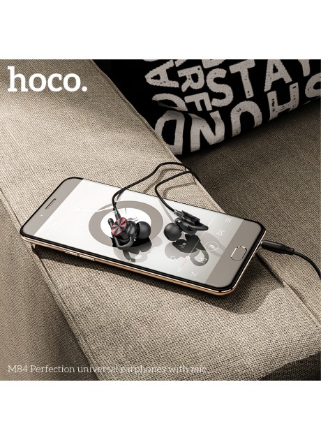 Hoco M84 Perfect Universal Earpiece With Mic (3.5mm)