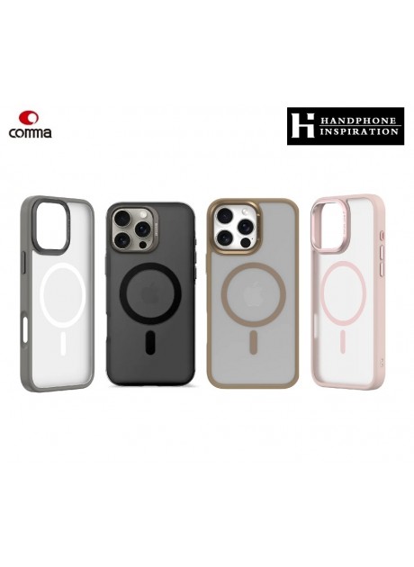Comma® Joy Elegant Series Magnetic Case For Iphone 16 Series