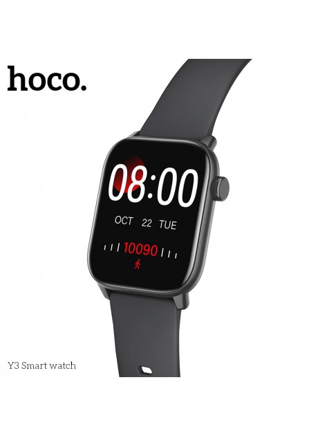 HOCO Smartwatch Y3(Fitness Tracker Heart Rate Monitor For Android/IOS)