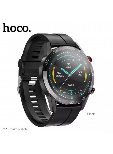 Hoco Smartwatch Y2 (Call Feature/Sleep Management/Heart Rate Monitor/Fitness Tracker For Android/iOS)