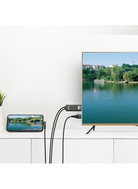 Hoco UA14 Lightning to HDMI Aluminum Alloy Cable