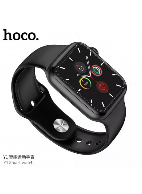 Hoco Smartwatch Y1 (Call Feature/Sleep Management/Heart Rate Monitor/Fitness Tracker For Android/iOS)