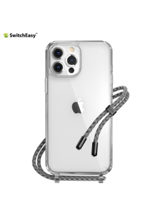 Switcheasy iPhone 14/14 Plus/14 Pro/ Pro Max Play Lanyard Shockproof Clear Case