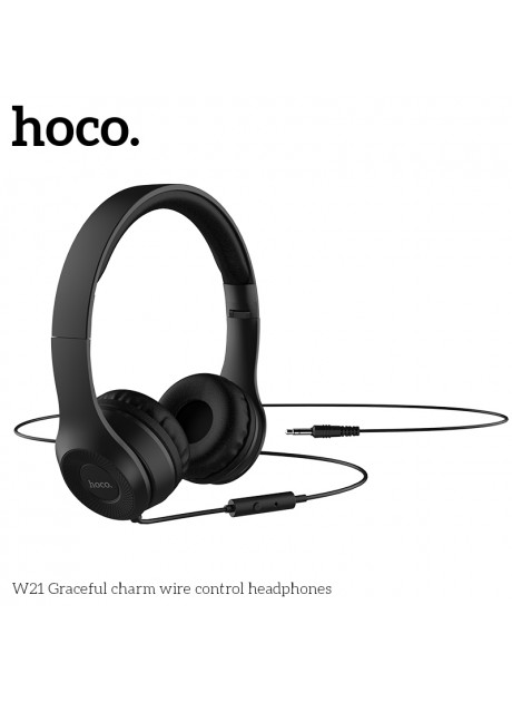 Hoco W21 Graceful Charm Wired HeadSet (3.5mm)